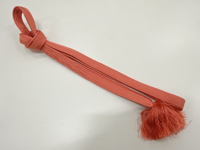 JAPANESE KIMONO / HANDTIED OBIJIME CORD 